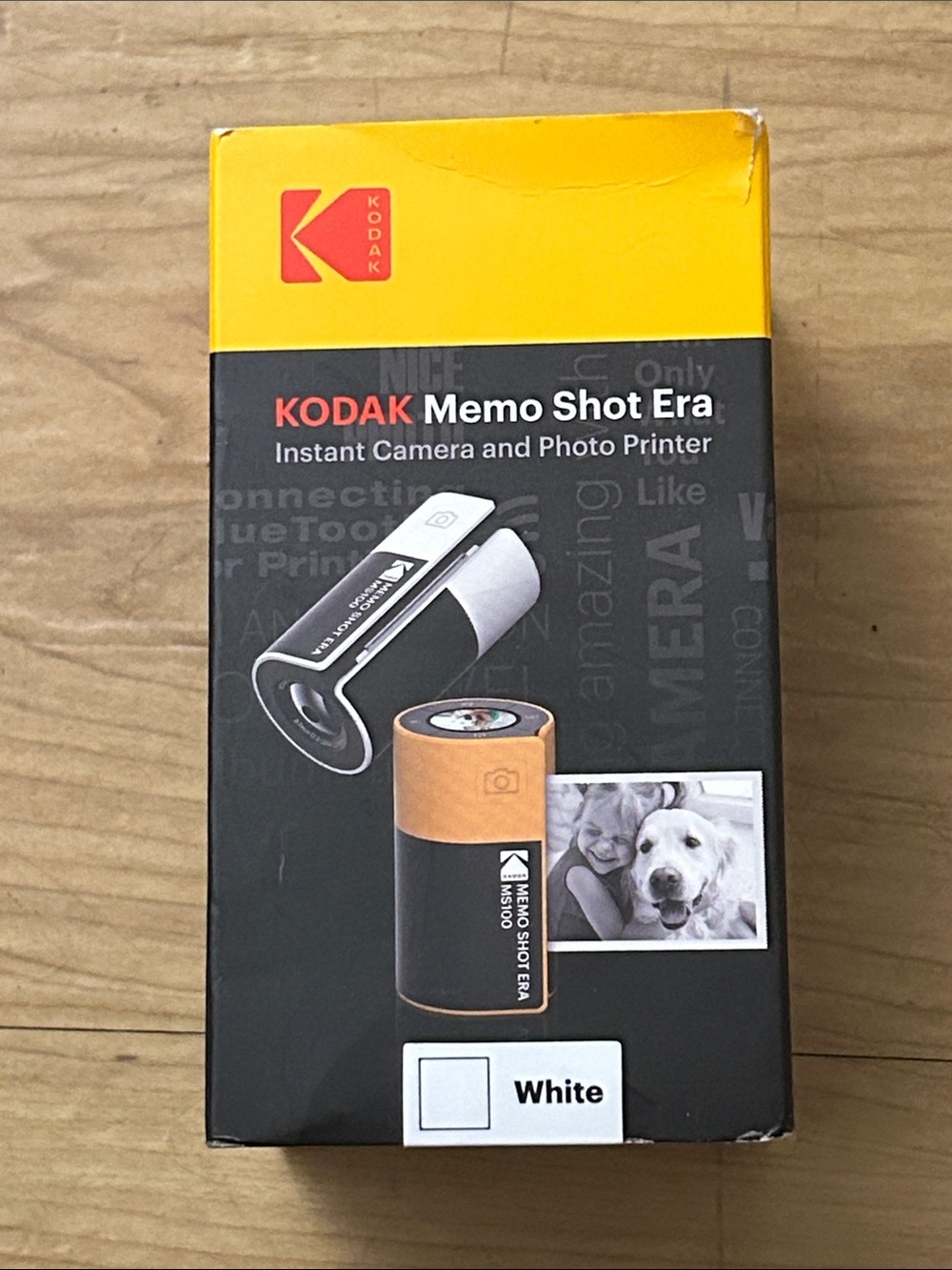 Kodak Memo Shot Era Instant Camera & Mini Printer — new sealed in box